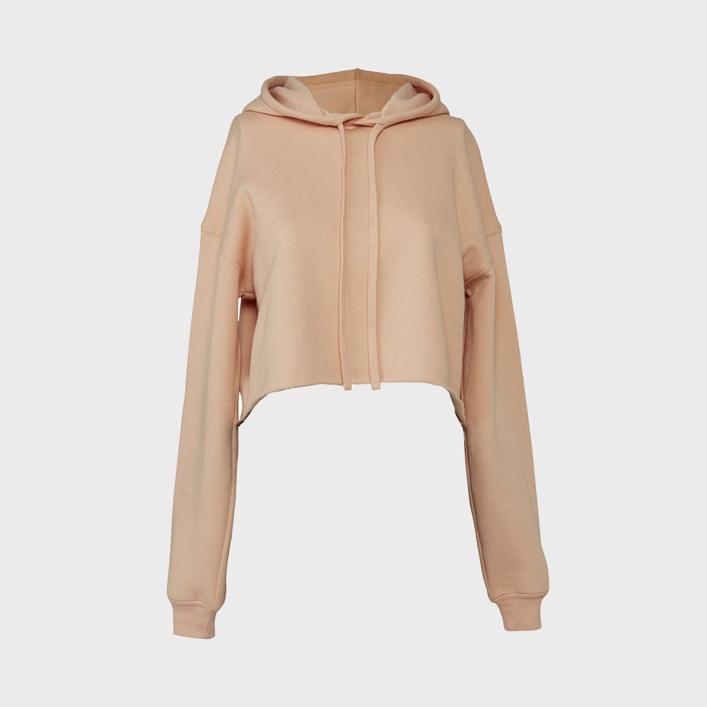 Design crop hotsell top hoodie